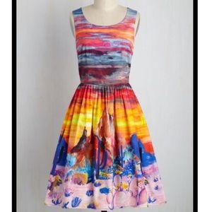 Modcloth Painted Love Dress XL